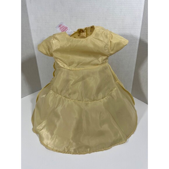 Baby Beri Baby Girl Gold Tulle Sequin Party Dress Size 3 To 6 Months - Picture 7 of 11